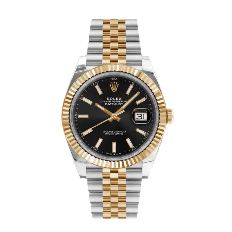 Rolex Oyster Perpetual Datejust  Yellow Fluted