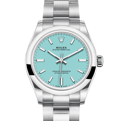 oyster perpetual bleu ciel 31mm